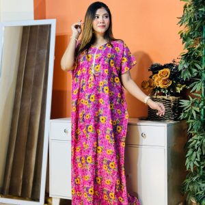 China Linen Kaftan Maxi KAF144