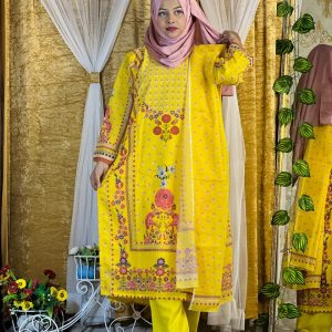 Indian Weightless Georgette Three-Piece