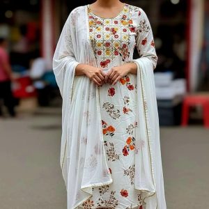 Three Piece  Cotton febrics