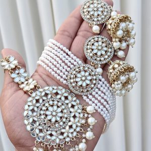 traditional Kundan jewelry set