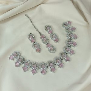 gold-plated necklace set,