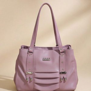 purple ladies’ handbag. The specific brand and model are not known based on the available information, leading to low confidence in a precise identification.