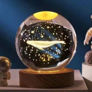 Creative 3D Luminous Galaxy Crystal Ball