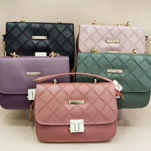 women’s quilted crossbody and top handle bags.