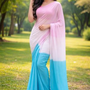 Rongdhonu Georgette sharee