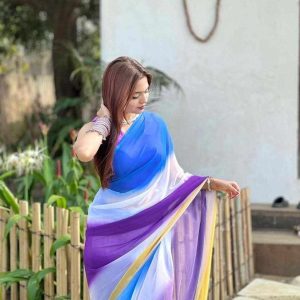 Rongdhonu Georgette sharee