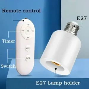 E27 screw Wireless Bulb Lamp Holder H0722