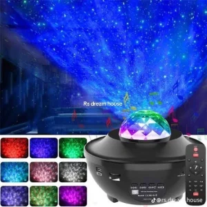 Galaxy Star Projector & Night Light ✨