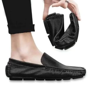 Loafer Styles’ Rubber Sole Winter and Summer Water Proff and Wind Proof Shoe For Men