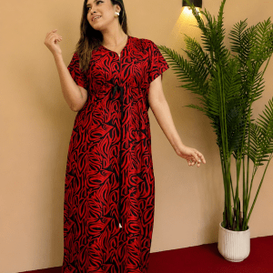 Premium Quality Linen Kaftan Maxi KAF174