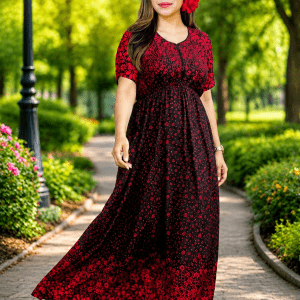 China Linen Kaftan Maxi KAF162