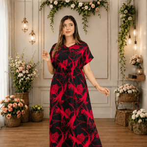 China Linen Kaftan Maxi KAF152