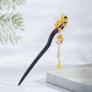 New Ancient Style Fairy Tassel Flower Hair Stick
