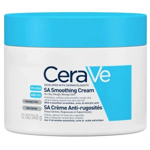 CeraVe SA Smoothing Cream for Dry Rough Bumpy Skin – 340g I UK (P-3460)